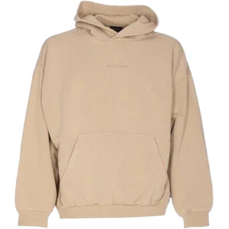 Balenciaga Logo Embroidered Medium Fit Hoodie 767877TSVP19661