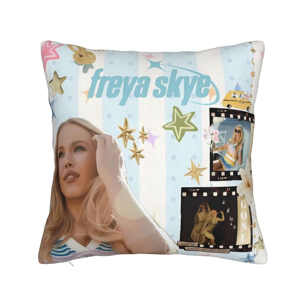 S-Freyas Skye British Singer Pillow Case  Print Pillow Cover Funny Pillowcases For Sofa Home Decor