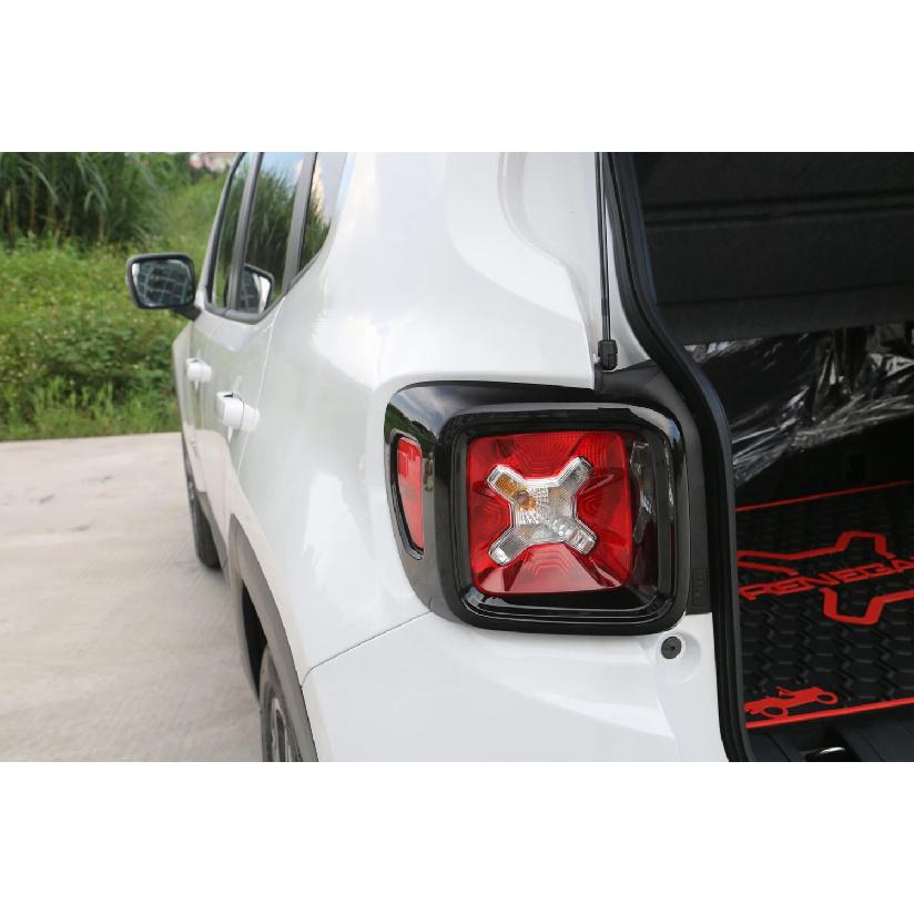 Copertura Decorativa per Lampada Fanale Posteriore per Jeep Renegade 2016 2017 2018 2019 2020 2021 2022 Cappa per Lampada Accessori Esterni