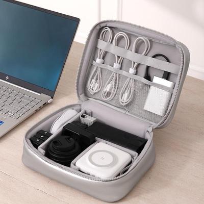 Portable Large Capacity Multifunctional Makeup and Cable Travel Storage Bag