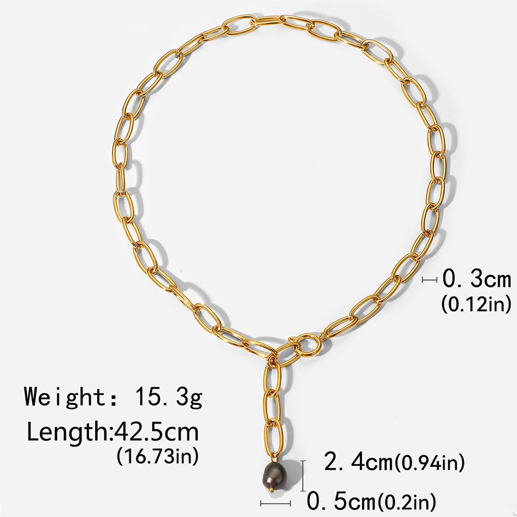 Women Necklace Decorative Neck Chain Casual Choker Jewelry DIY Party Engagement Anniversary Dressing Decoration