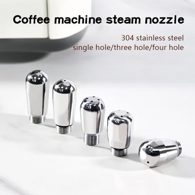 Kaffebryggare Ångmunstycke 3/4 Hålsmunstycke Mjölkskummunstycke Ångstavspets För Sage Breville 870/875/878/920/980 Espressomaskin