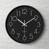 Clocks Living Room Silent Wall Clock Simple Fashion Clock Wall Hanging Home Three-dimensional Digital 40CM