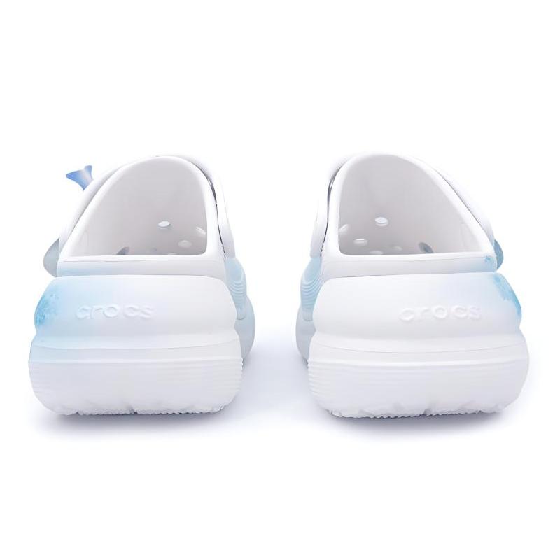 Crocs Crush Clog EVA Casual Versatile Hand-painted Spring/Summer Collection Graffiti Hole Shoes Unisex Emerald Green