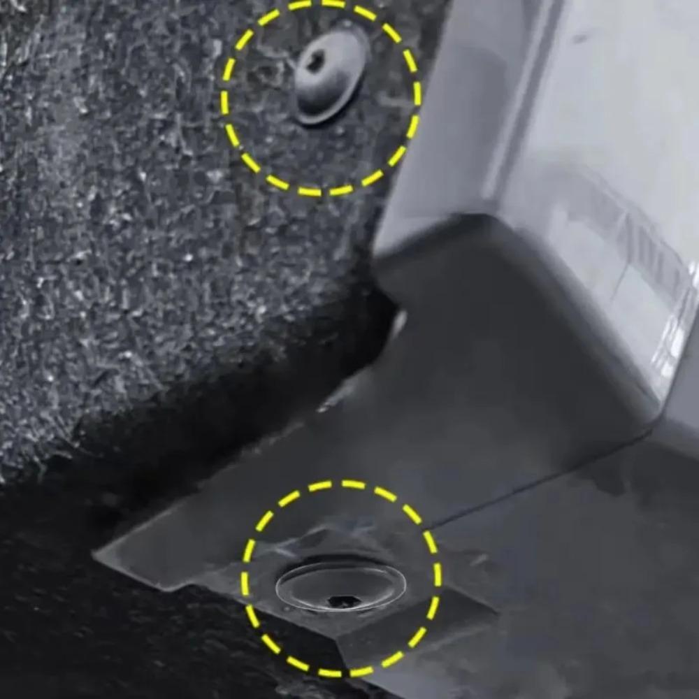 Auto Mudguard Lining Snap Screws Engine Cover Bolt Splashguard Clips Suit For Vehicle Engine Care And Repair