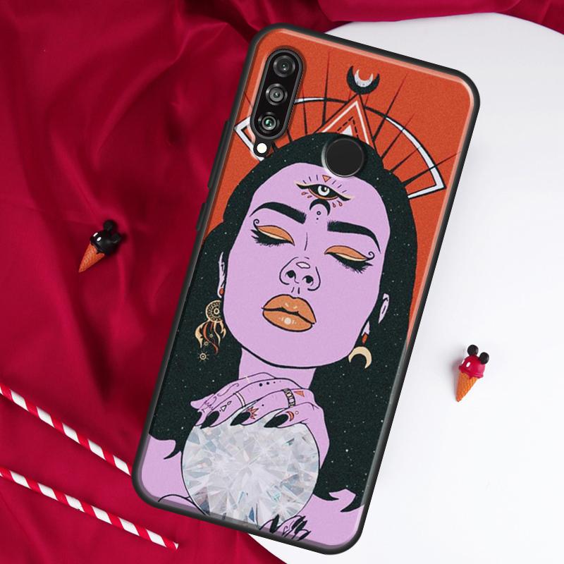 Hippie Grunge Art For Huawei Nova 10 SE 9 5T 12s 12i 11i Y91 Y90 Y60 Y70 Y72 Y61 P20 P30 P40 Lite P60 Pro Case