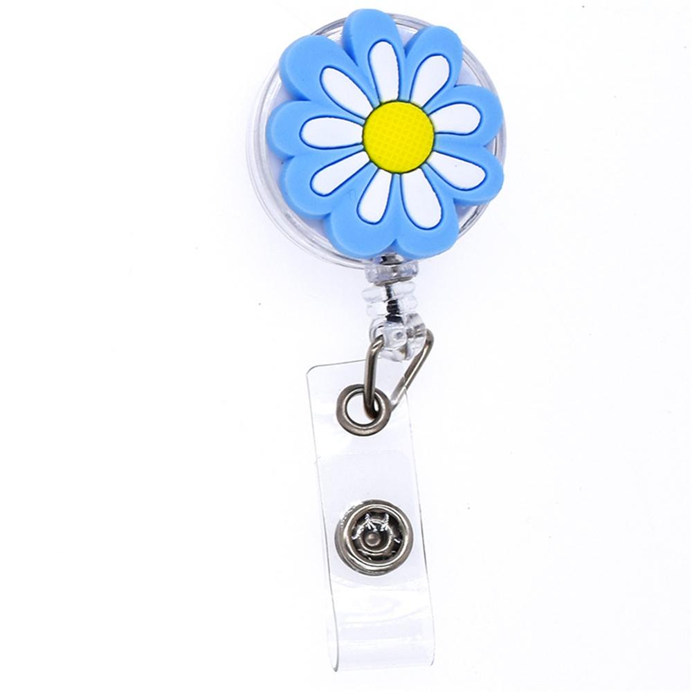 ID Card Name Card Holder Badge Holder Clip Retractable Badge Key Chain ID Badge Holder Nurse Doctor