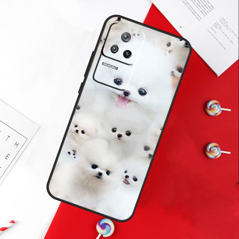 Pomeranian Watercolor Dog Cover For Xiaomi 13T 11T 12T 14T Pro 13 14 15 Ultra POCO X7 Pro X3 X5 X6 F5 F6 M6 Pro Case