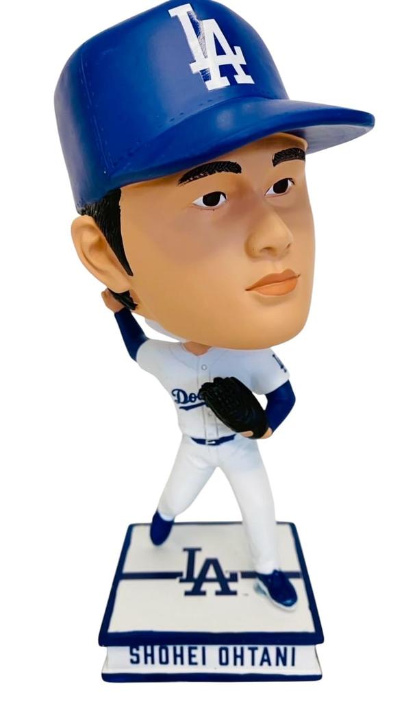 FOCO Shohei Otani Pitching Bobblehead Approximately Inches MLB Official Goods Figure Baseball Shohei Otani 9.5 (Home Uniform) 50-50