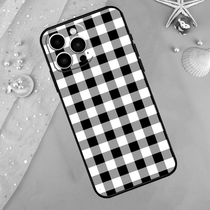 

Клетчатый Чехол в Полоску Для iPhone 17 Pro Max 16 15 14 13 12 11 Pro Max Plus 12 13 Mini 16e 17 Air Задняя Крышка iPhone 13