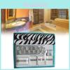 Modern Geometric Polyester Bathroom Set With Shower Curtain And Nonslip Mat For Home Use