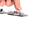 Stainless Steel Seat Fishing Reel Seat Deck Rod Clip Holder Fishing Tool Fishing Rod Clip Wheel Reel Holder Fishing Tackle