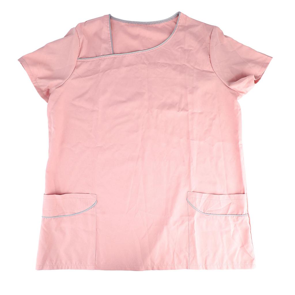 Chirurgická sestra Uniforma Top Krátký rukáv 2 kapsy Prodyšná Pohodlná pro nemocniční operační sál