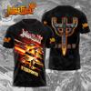 Heavy Metal Rock Band T Shirt Judas Priest 3d Print T-shirt Men Women Fashion T-shirts Kids Short Sleeve Tops Tees Mens Clothes