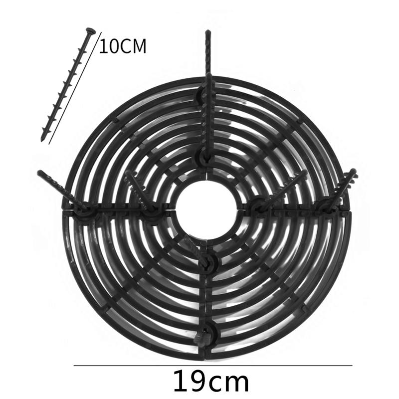1PC Plant Pot Soil Guard With Nails Plant Pot Grid Flower Pot Cover Baby Safety Mouse Garden Home Plant Protector