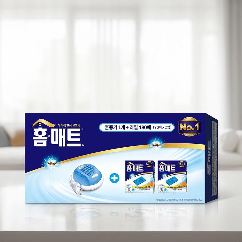HomeMat Set 1HEATER + REFILL 180PK
