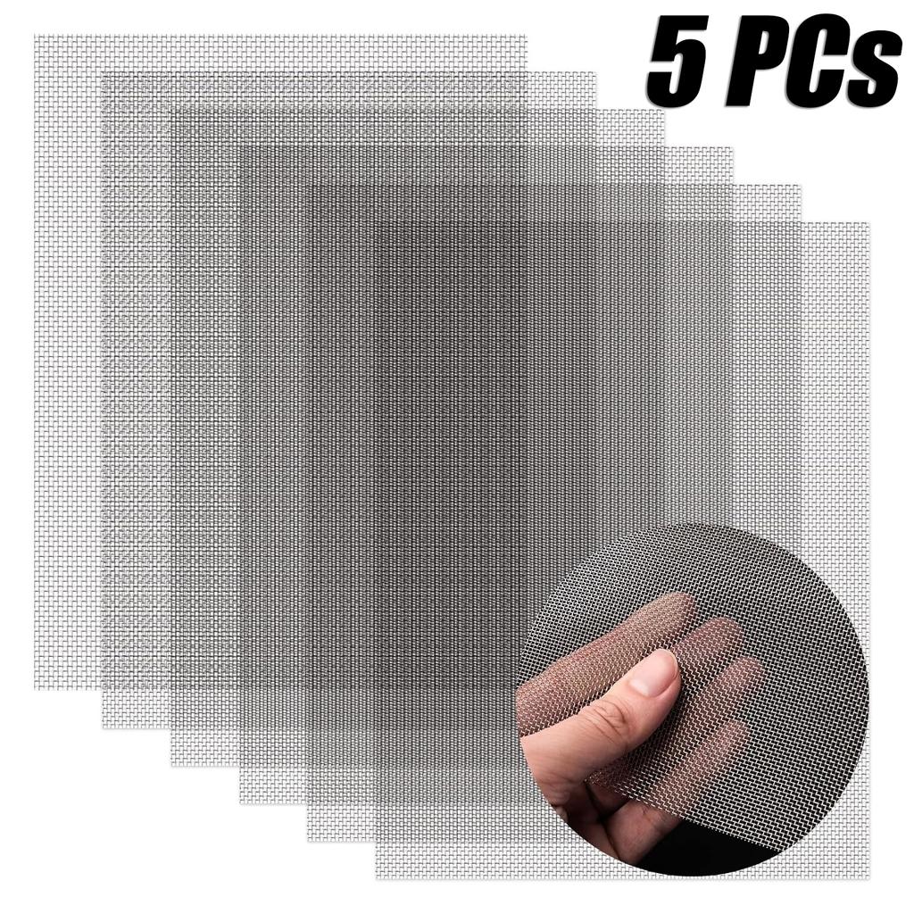 Universal Stainless Steel Car Bumper Repair Mesh Net Plastic Crack Repair Hole Repairing Mesh Net For Bumper Body Hood Vents