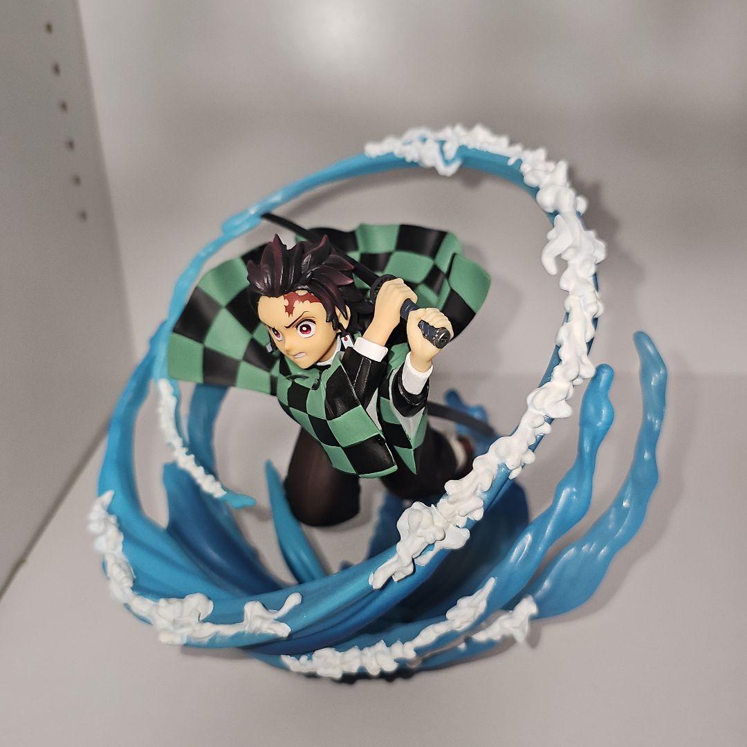 

[USED] Tanjiro PVC Figure Water Swirl Effect Figure