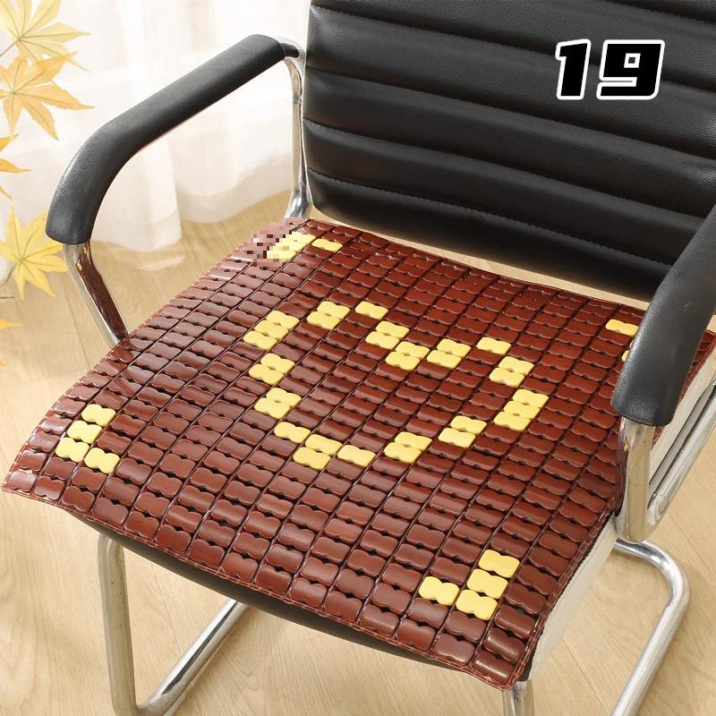Summer Car Cushion Bamboo Car Seat Cooling Pad Cool General Vehicles Office Chair Sofa Seat Covers with High Ventilation 2025