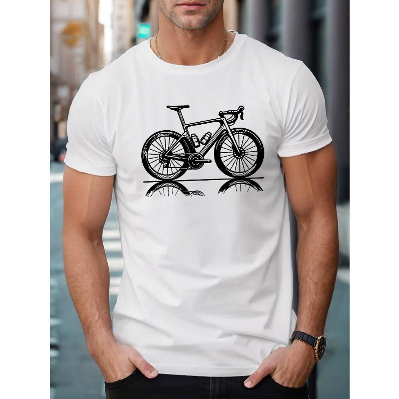 [Tričko na silniční cyklistiku] Pánské krátkorukávé tričko na silniční cyklistiku - Letní top, Oversized, Cool, Ležérní a Módní