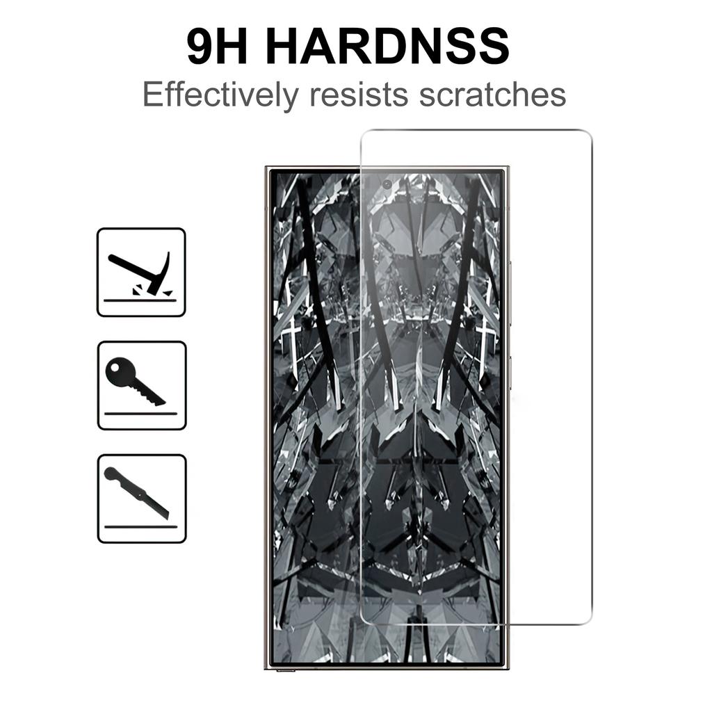 Für Samsung Galaxy S25 Ultra Displayschutzfolie HD Hartglasfolie 2.5D