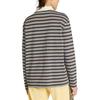 adidas Originals Women's Striped Long Sleeve Polo Shirt Brown Blue KU8352