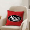 T-Truck Car M-MACKs Logo Pillow Covers Cartoon Sofa Decorative Home Double-sided Printing Short Plush Cute Cushion Cover