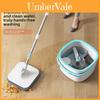 Spin Mop Bucket With Rotating Twisted Drying System For Home Cleaning Efficiency