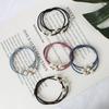 Korean High Elasticity Pearl Beaded Hair Tie - Versatile Three-in-One Hair Ring