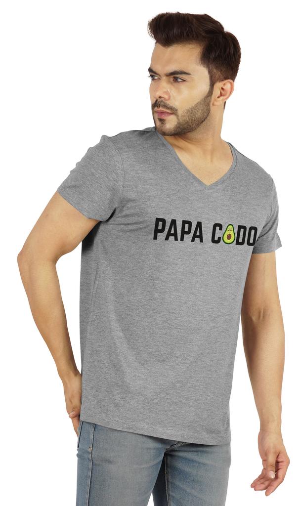 Inkmeso Herren Bedruckt   Papa Codo   T-Shirt Für Papa Lustiges Zitat T-Shirt Baumwolljersey
