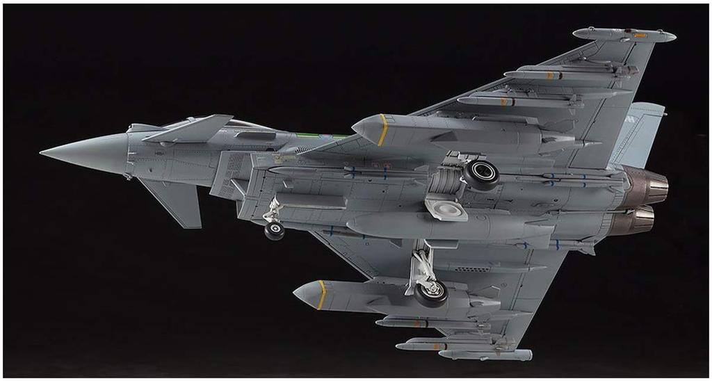 Hasegawa Scale Royal Air Force Eurofighter Typhoon Plastic Model E40 1/72 Single-seat