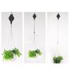 Plant Pulley Hanger Adjustable Flower Pot Retractable Hook Hanging