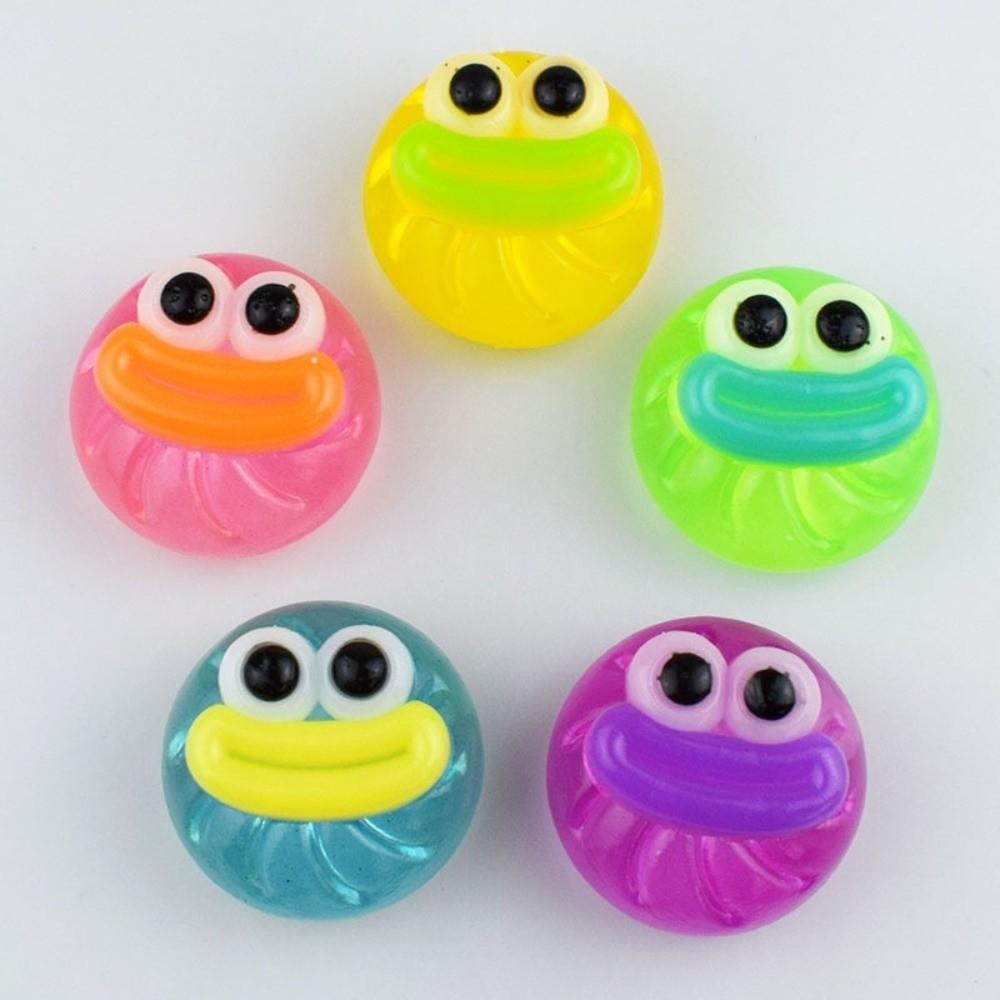 Soft Texture Squishy Fidget Toy Chewy Texture Mini Big Eyes Toy Bun Squeezable Toy  Office Desk
