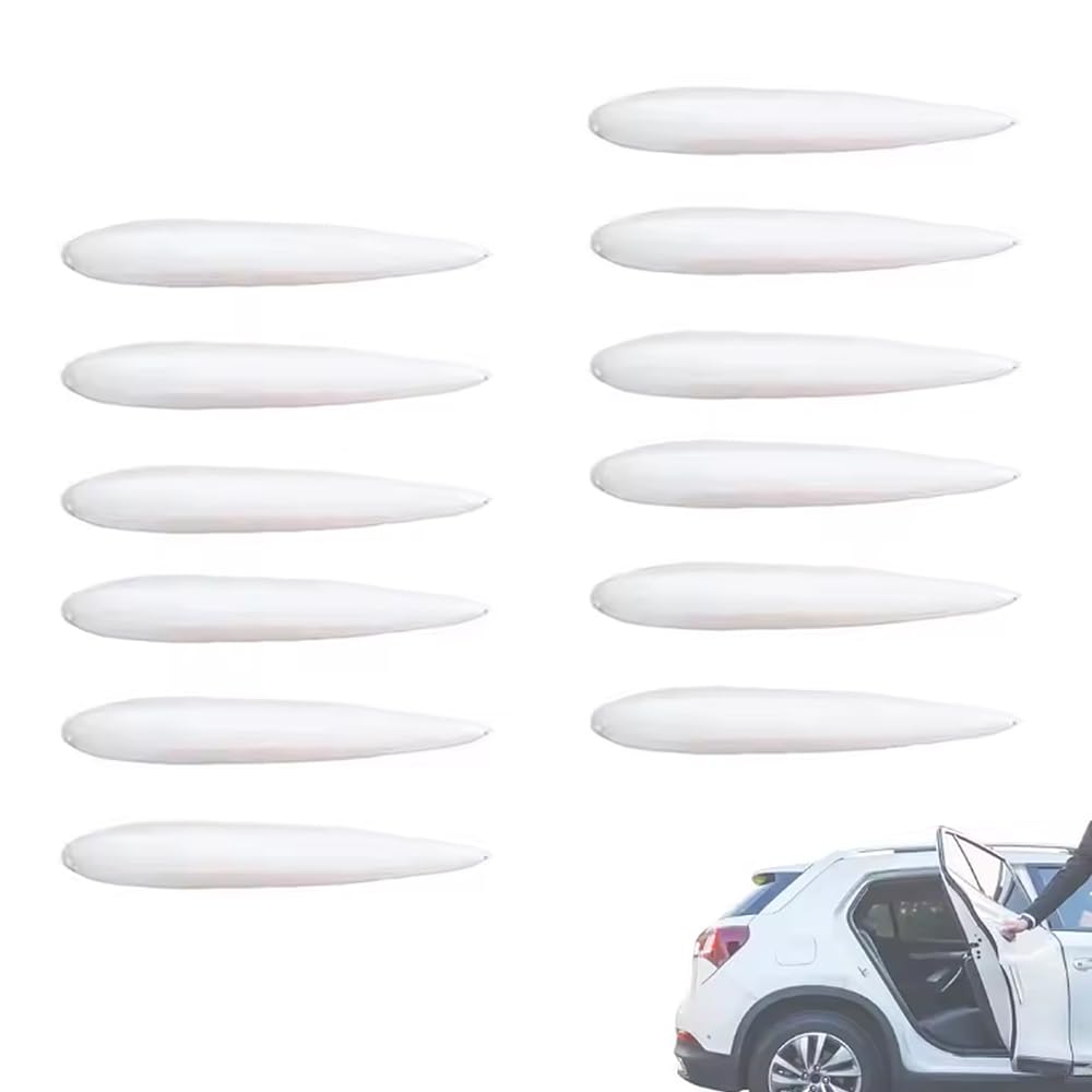 QUANTALY Car Vortex Generator Set of 12 Edge Rear Bumper белый