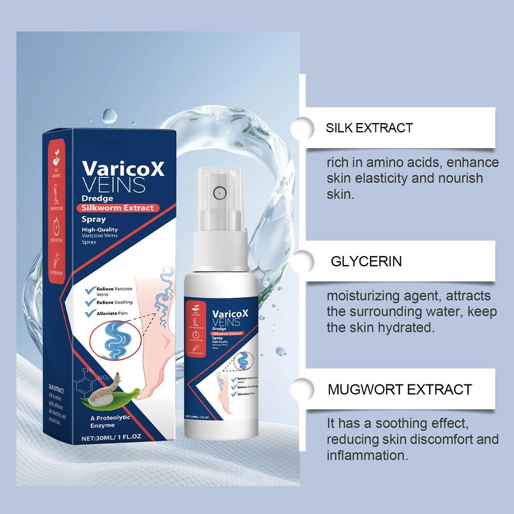 A Varicose Veins To Soothe The Leg, A Quick Leg Spray30ml