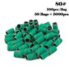 5000pcs Nail Art Sanding Bands 80# 120# 180# 240 Grinder Band for Manicure Drill Machine Removing Gel Varnish Pedicure