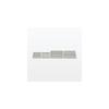 MUJI Stackable Velour Case for Necklaces / Acrylic Case, Gray, 235cm (W) x 155cm (D) x 25cm (H),