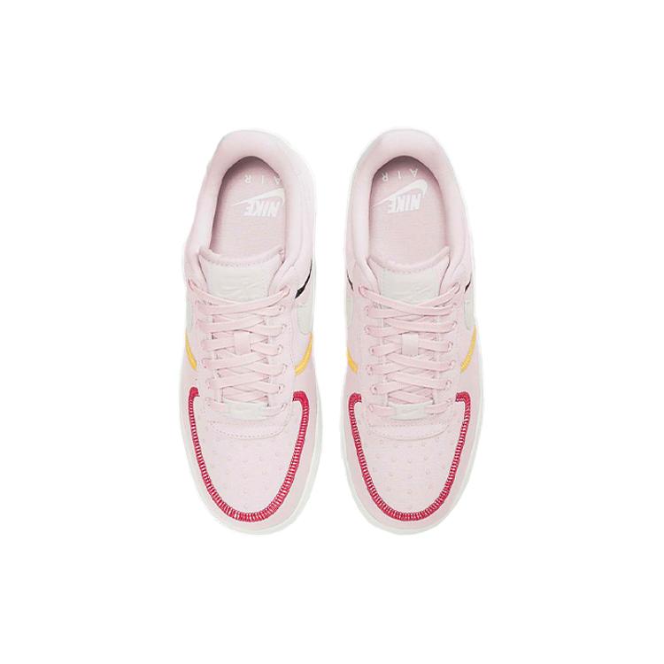 Nike Womens Air Force 1 Low LX 'Silt Red' (women's sizes) Silt Red / Photon Dust / Brt Citron / Univ Red / Black / Summit White
