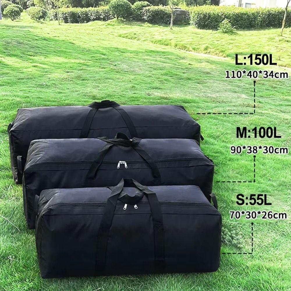 Reinforced Handles Oxford Cloth Hiking Handbag Waterproof Camping Tent Storage Bag Hiking