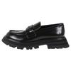 Alexander Mcqueen Wander Leather Loafers 'Core Black' Women's 685690WHZ851081