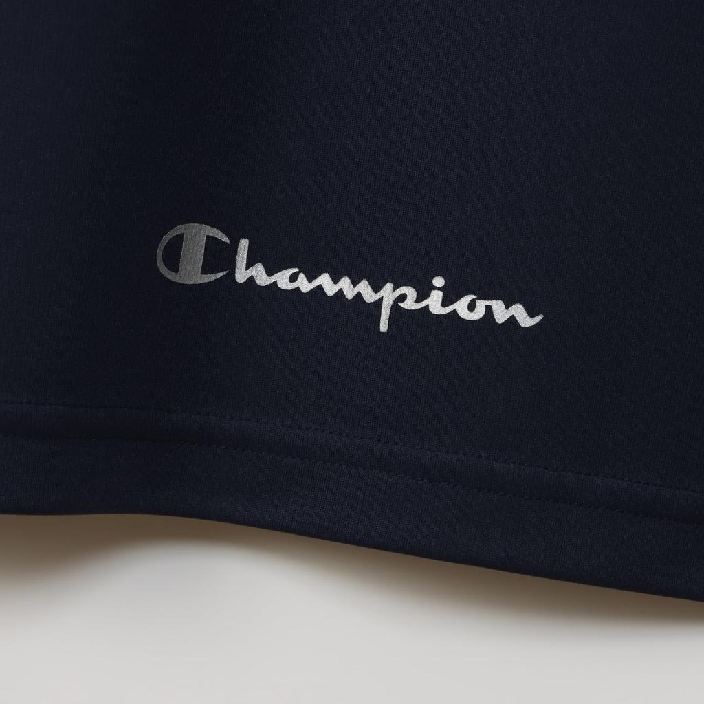 Champion Basketball Short Round Odor Quick Graphic T-Shirt, Sleeve, Neck, Antibacterial, Resistant, Drying, Print, C3-ZB310-370-S