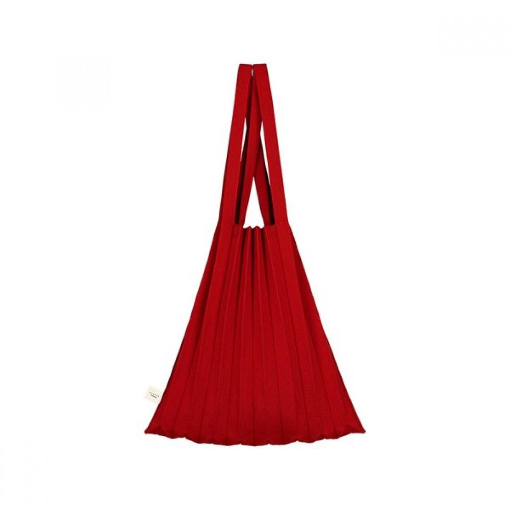 Pleatsmama Pliss&eacute; Mama Schoudertas Rood Single option