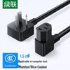 Angled IEC C13 Power Cable