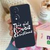 Feliz Navidad Papá Noel Para Honor Magic 8 7 6 5 Pro Funda Para Honor Win RT X9d X9b X9c X9a X8c X8b 200 400 70 90 Lite