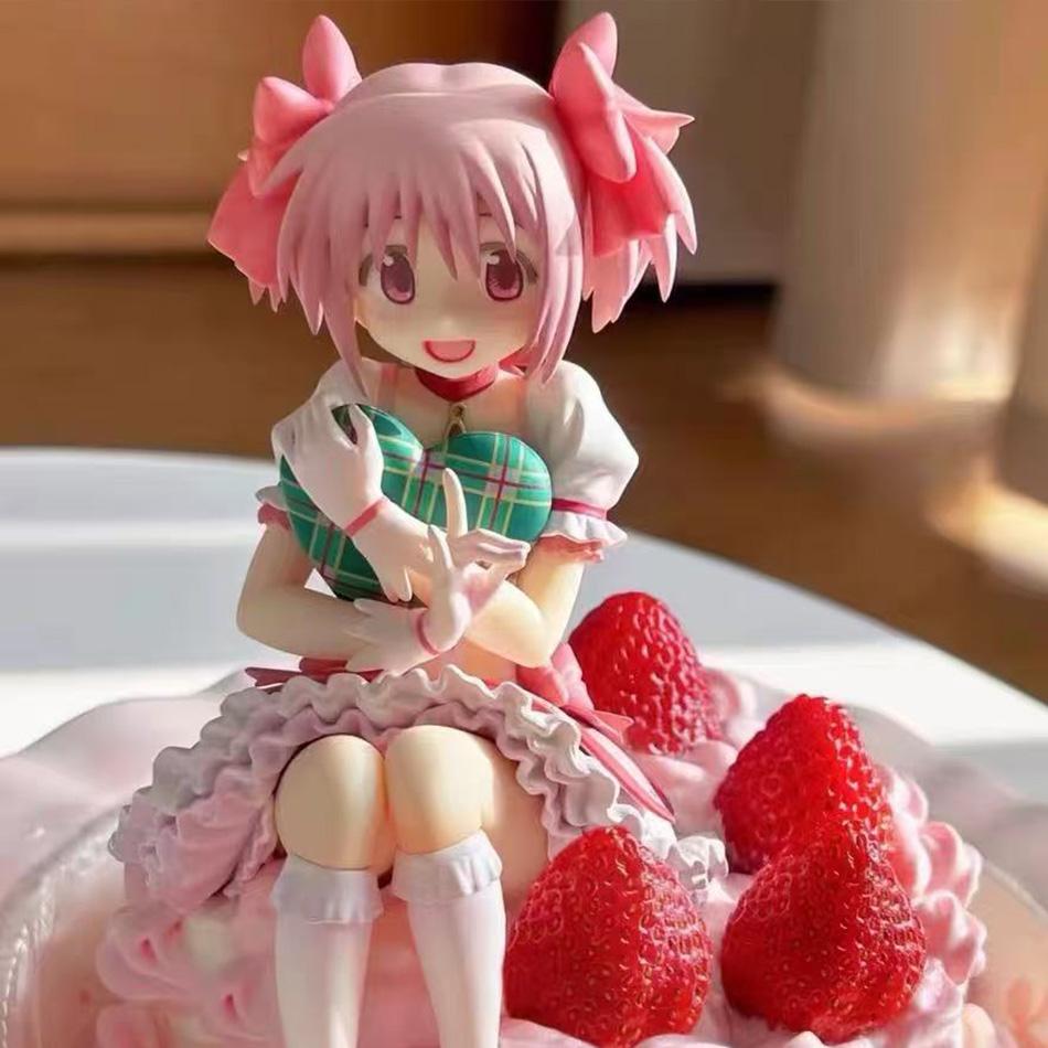 14Cm Puella Magi Madoka Magica Anime Figure - Pvc Model Doll For Desktop Decoration Action Figurine Collectible Toy Kid'S Gift