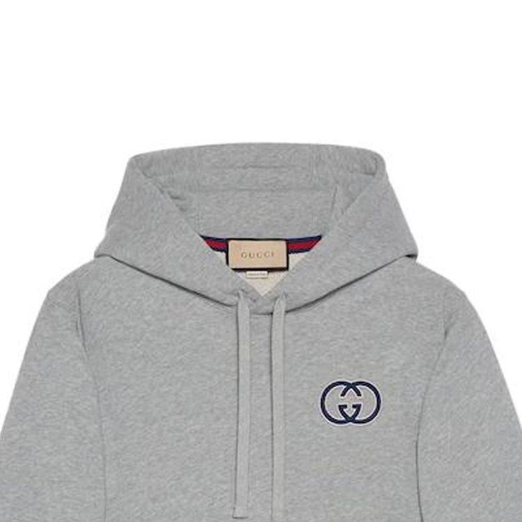 Gucci Cotton Jersey Hooded Sweatshirt 756649-XJFWA-1037