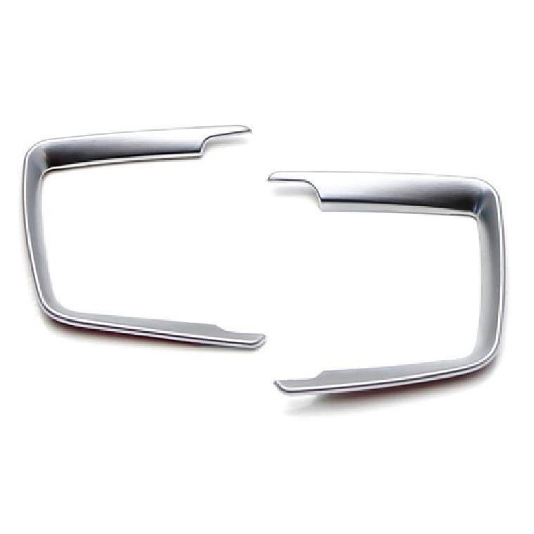 Silver Headlight Switch Surrounding Decorative Trims For BMW 2 3 4 Series X5 X6
