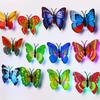 Paste Style Little Night Light Random Color LED Butterfly Lamp  Home Decoration