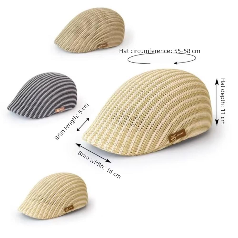 Hollow-out Golf Cap Breathable Beach Sun Visor New Beret Hat