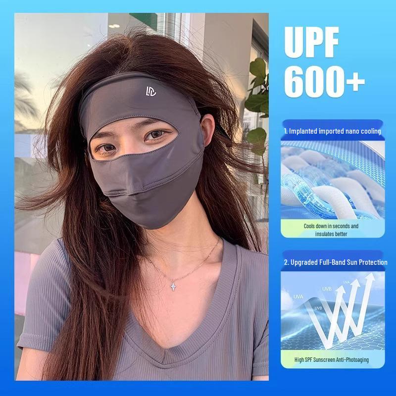 

Women s Summer UV Protection Ice Silk Full Face Mask